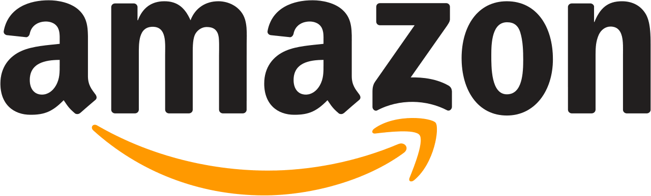 The Amazon logo featuring the word amazon in bold, black lowercase letters with an orange arrow curving from the letter a to z below, symbolizing a smile and the range from A to Z.
